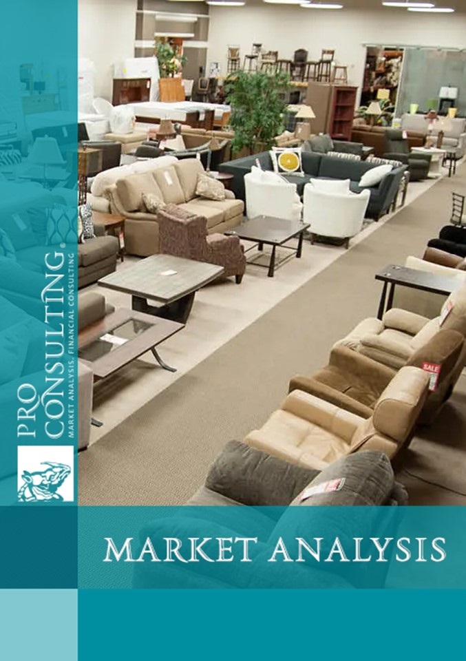 Database of furniture stores in Ukraine. 2024 year